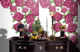 Обои P010303-4 фото в интерьере гостиной превью