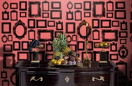 Обои P010604-4 фото в интерьере гостиной превью