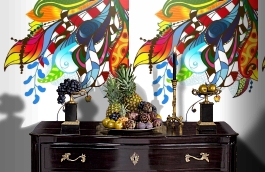 Обои P031304-4 фото в интерьере гостиной превью