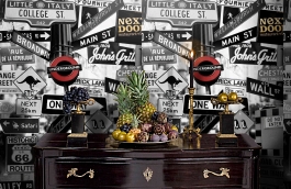 Обои P112701-4 фото в интерьере гостиной превью