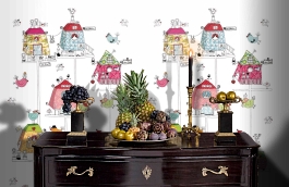 Обои P120301-4 фото в интерьере гостиной превью