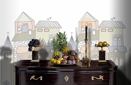 Обои P122101-4 фото в интерьере гостиной превью