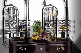 Обои P131002-4 фото в интерьере гостиной превью