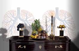 Обои P132605-4 фото в интерьере гостиной превью