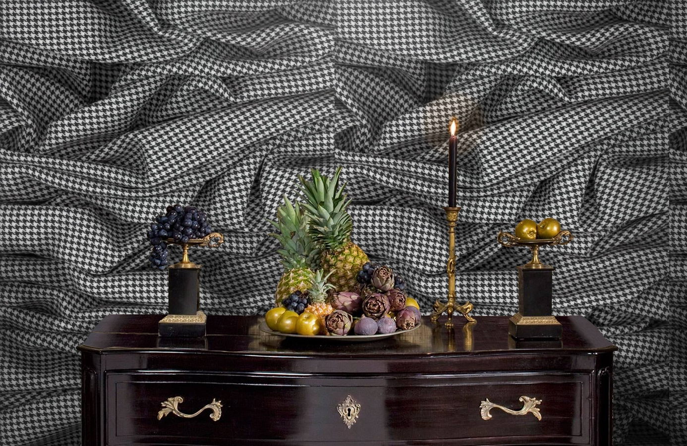 Обои P140103-4 фото в интерьере гостиной Обои P140103-4 фото в интерьере гостиной