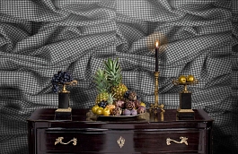 Обои P140103-4 фото в интерьере гостиной превью