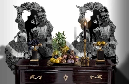 Обои P152201-4 фото в интерьере гостиной превью