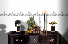 Обои P162001-4 фото в интерьере гостиной превью