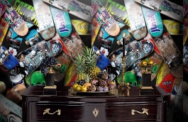 Обои P171401-4 фото в интерьере гостиной превью