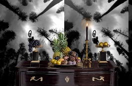 Обои P172401-4 фото в интерьере гостиной превью