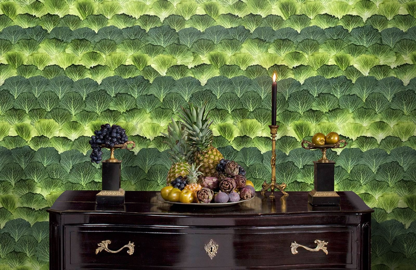 Обои P193001-4 фото в интерьере гостиной