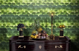 Обои P193001-4 фото в интерьере гостиной превью