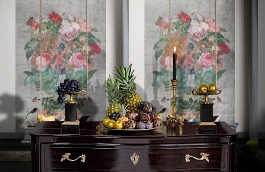 Обои P200501-4 фото в интерьере гостиной превью