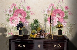 Обои GB71709M фото в интерьере гостиной превью