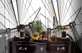 Обои CT42206M фото в интерьере гостиной превью