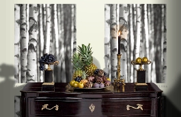 Обои SG42400M фото в интерьере гостиной превью