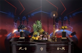 Обои 1480 lev5 804 фото в интерьере гостиной превью