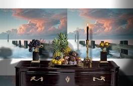 Обои 1547 lev6 804 фото в интерьере гостиной превью