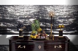 Обои 1590 lev6 604 фото в интерьере гостиной превью