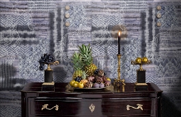 Обои 30531 фото в интерьере гостиной превью