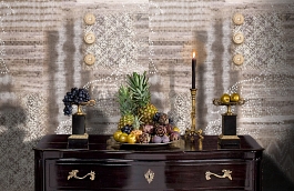 Обои 30532 фото в интерьере гостиной превью