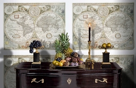 Обои 4500181 фото в интерьере гостиной превью