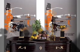 Обои SL 4 804 1621 260*186 фото в интерьере гостиной превью