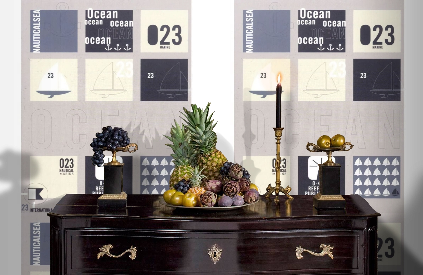 Обои SL 4 804 1647 260*186 фото в интерьере гостиной