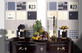 Обои SL 4 804 1647 260*186 фото в интерьере гостиной превью