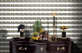 Обои DLR53542B фото в интерьере гостиной превью