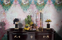 Обои BM26121 фото в интерьере гостиной превью