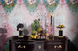 Обои BM26122 фото в интерьере гостиной превью