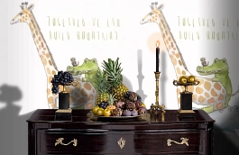 Обои 6100062 фото в интерьере гостиной превью