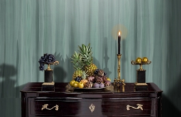 Обои 425734 фото в интерьере гостиной превью