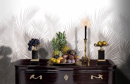 Обои NUD 19192 фото в интерьере гостиной превью