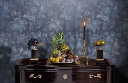 Обои SLD18191 фото в интерьере гостиной превью