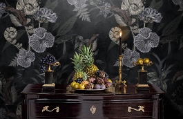 Обои 34304 фото в интерьере гостиной превью