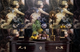 Обои 2204 фото в интерьере гостиной превью