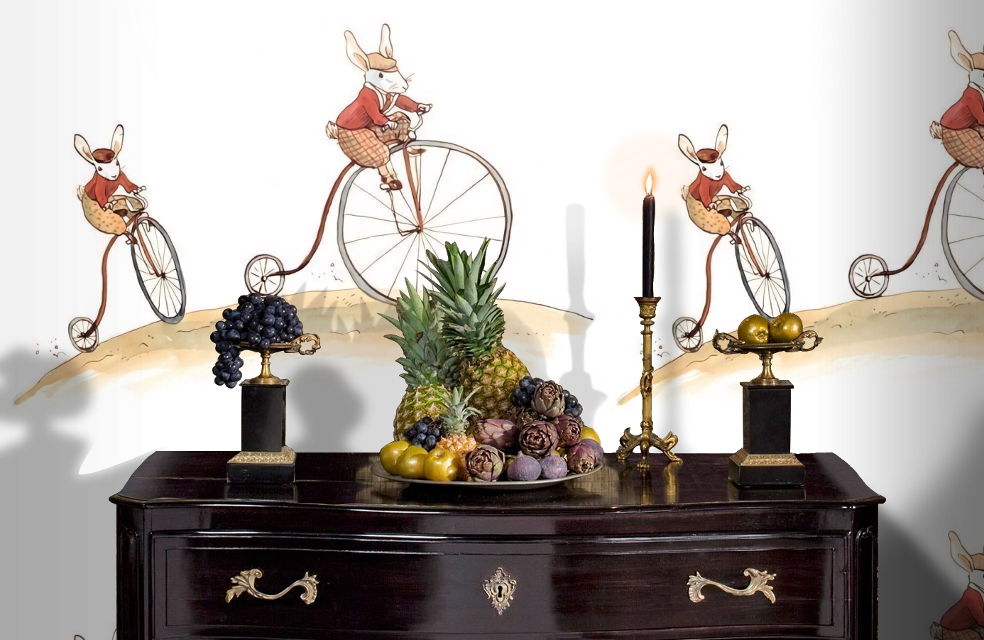 Обои 1233030 фото в интерьере гостиной