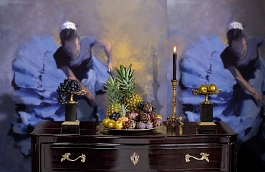 Обои 1432 lev5 805 фото в интерьере гостиной превью