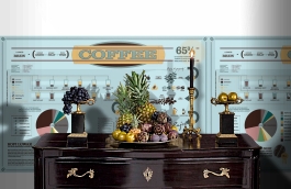 Обои P182301-9 фото в интерьере гостиной превью