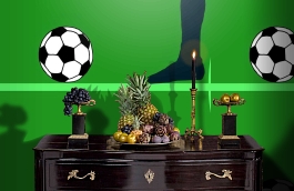 Обои 6450423 фото в интерьере гостиной превью