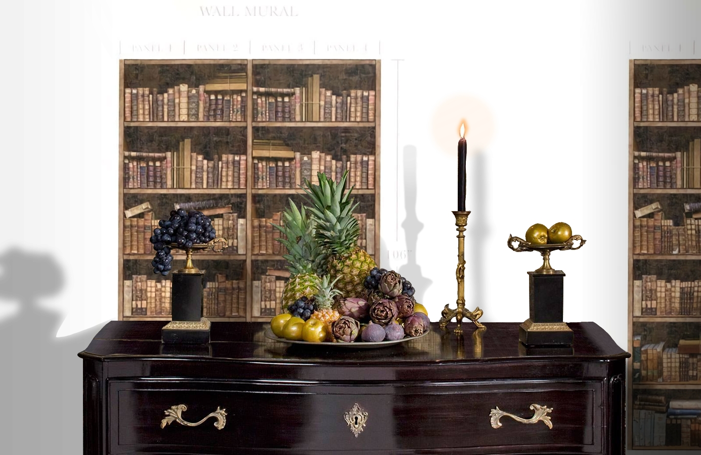 Обои MV72200M фото в интерьере гостиной