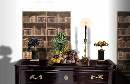 Обои MV72200M фото в интерьере гостиной превью