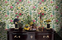 Обои 1953 фото в интерьере гостиной превью