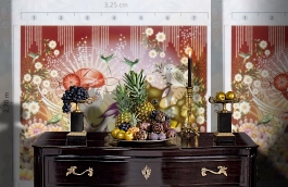 Обои 1280208 фото в интерьере гостиной превью