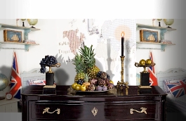 Обои 2000190 фото в интерьере гостиной превью