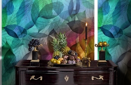 Обои MD903006 фото в интерьере гостиной превью