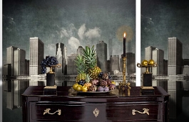 Обои MD903011 фото в интерьере гостиной превью