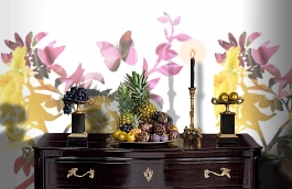 Обои P010501-6 фото в интерьере гостиной превью